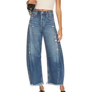Citizens Of Humanity Distressed Blue Flare Jeans